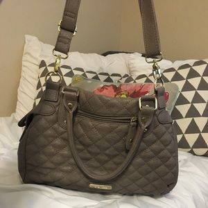 Grey Steve Madden Purse